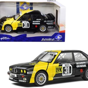 BMW E30 M3 #31 Kurt Thiim “LuK” DTM Deutsche Tourenwagen Masters (1988) “Competition” Series 1/18 Diecast Model Car by Solido