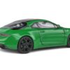 2021 Alpine A110 Pure Vert Jardin Green Metallic with Black Top 1/18 Diecast Model Car by Solido