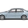 2003 BMW E39 M5 Silver Water Blue Metallic 1/43 Diecast Model Car by Solido