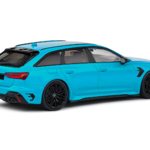 2022 Audi ABT RS 6-R Miami Blue 1/43 Diecast Model Car by Solido