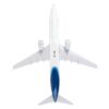 Boeing 737-900 Commercial Aircraft “Alaska Airlines – One World” (N487AS) White with Blue Tail (Snap-Fit) 1/130 Plastic Model by Skymarks