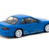 Nissan Silvia (S13) Vertex RHD (Right Hand Drive) Blue Metallic “Toyo Tires” “Global64” Series 1/64 Diecast Model by Tarmac Works