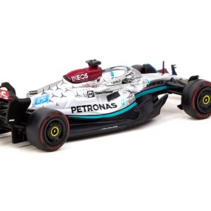 Mercedes-AMG F1 W13 E Performance #63 George Russell Formula One F1 Winner “Sao Paulo GP” (2022) “Global64” Series 1/64 Diecast Model Car by Tarmac Works