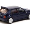 Lancia Delta HF Integrale “Club Italia” Dark Blue with Red Interior “Road64” Series 1/64 Diecast Model Car by Tarmac Works