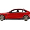 BMW M3 M-Performance (G80) Toronto Red Metallic with Carbon Top 1/18 Model Car by Top Speed